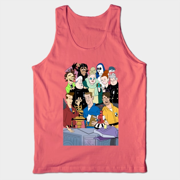 MST3K Animated Tank Top by HeroInstitute